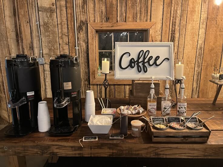 Complete self-serve coffee station